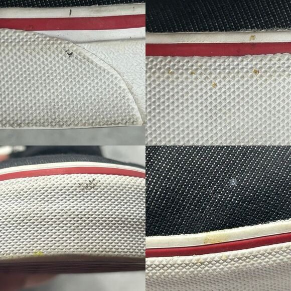 VANS Off The Wall Mens Black Low Top Skateboard Sneaker Size 10 Streetwear - Picture 12 of 15